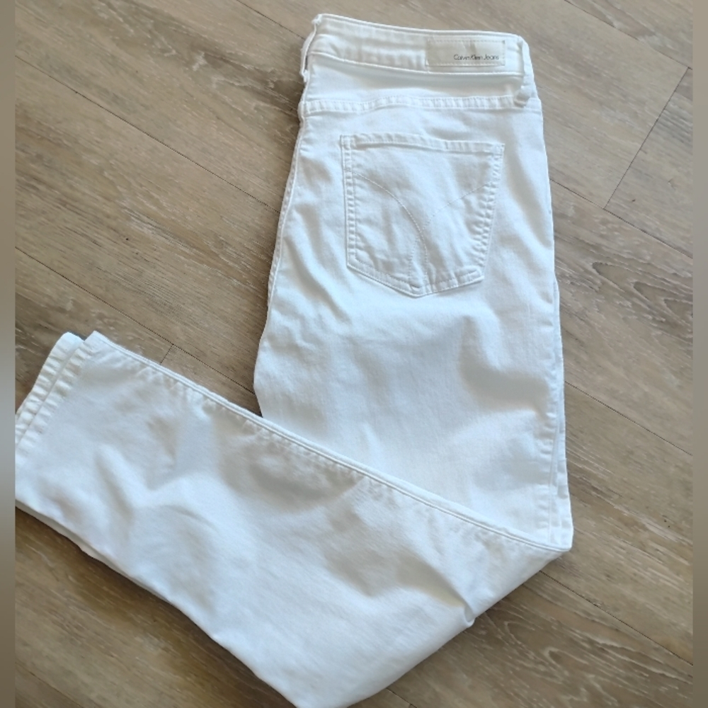 Calvin Klein Crisp White Jeans